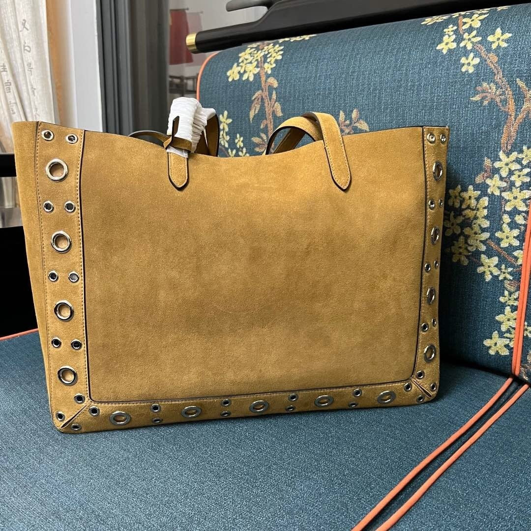 Suede Tote