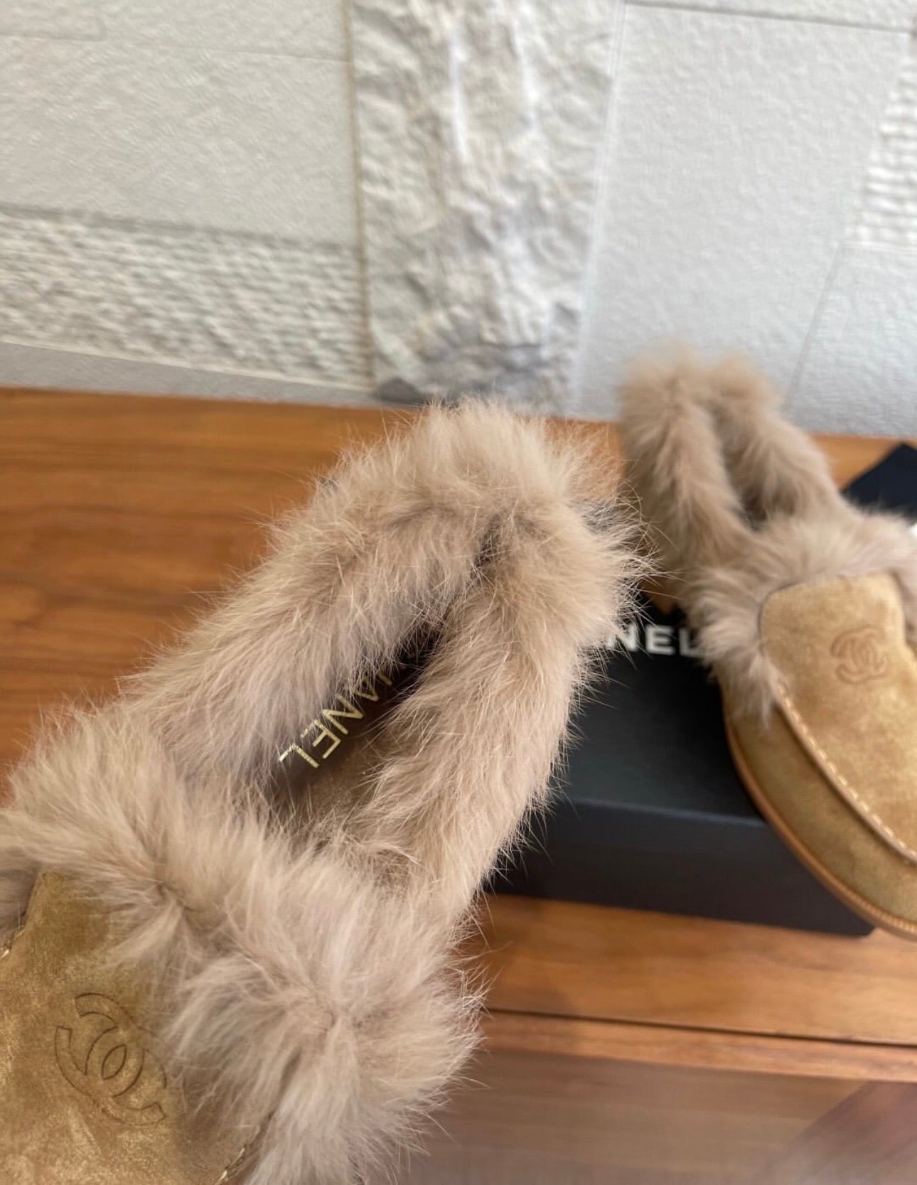 CC Fur Loafers