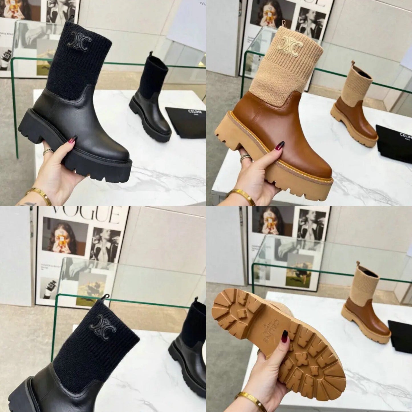 Leather Boots