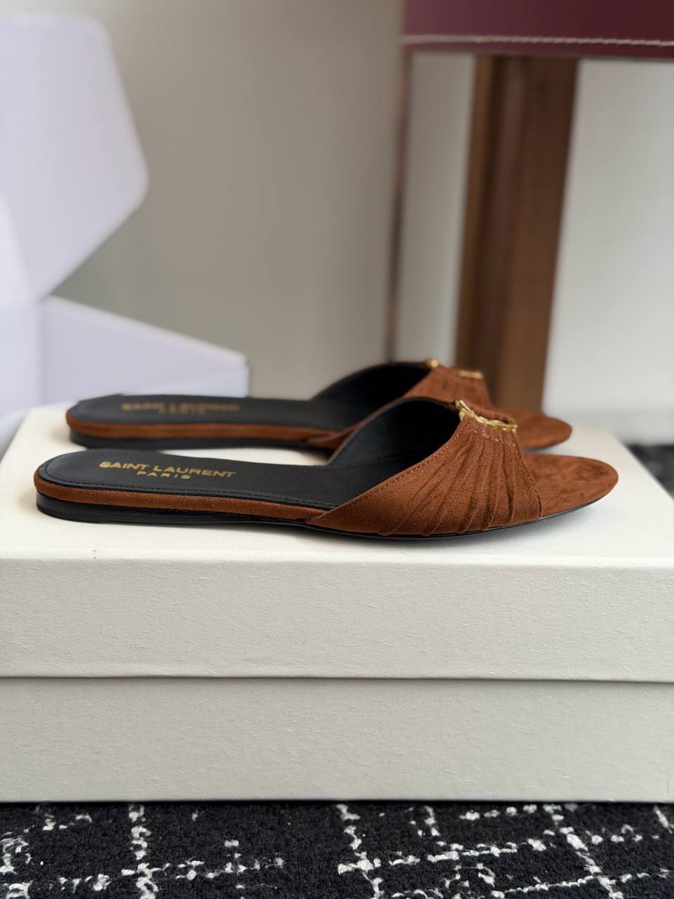 Suede Sandals