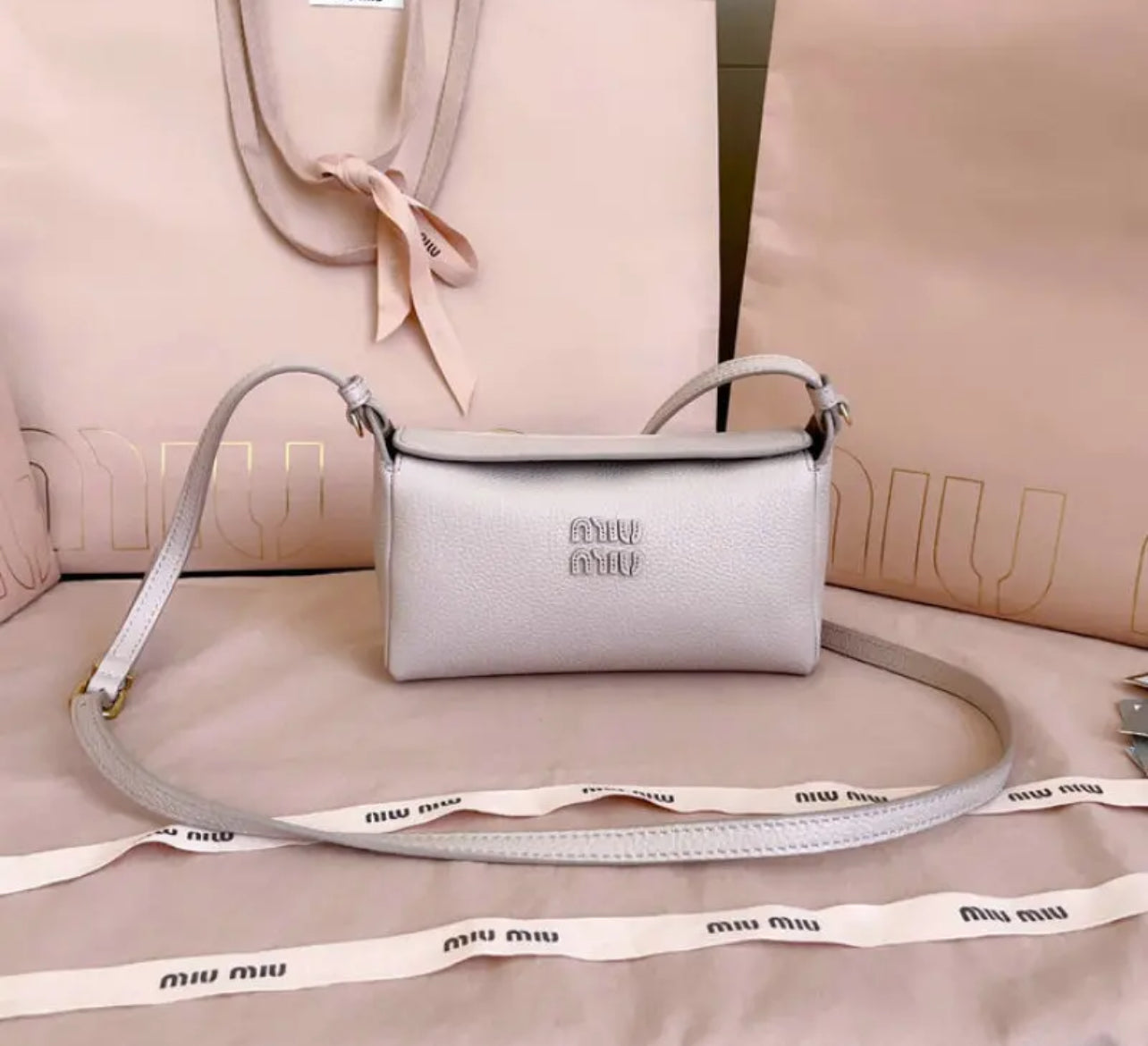 Leather Pouch Bag