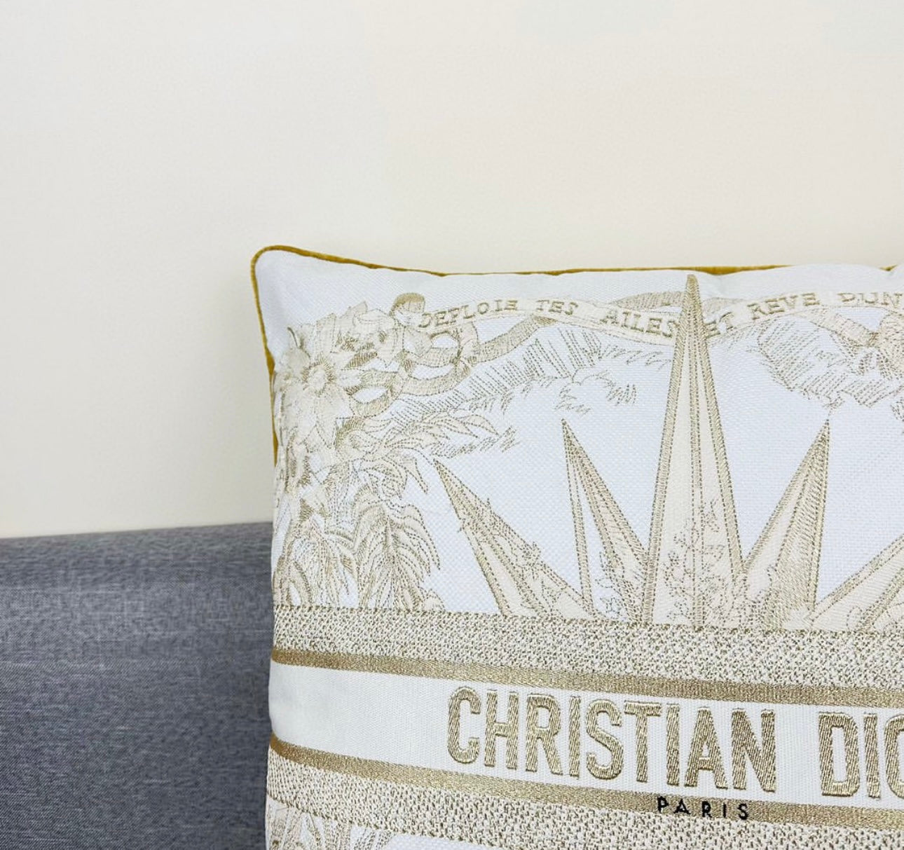 Embroidered Cushion