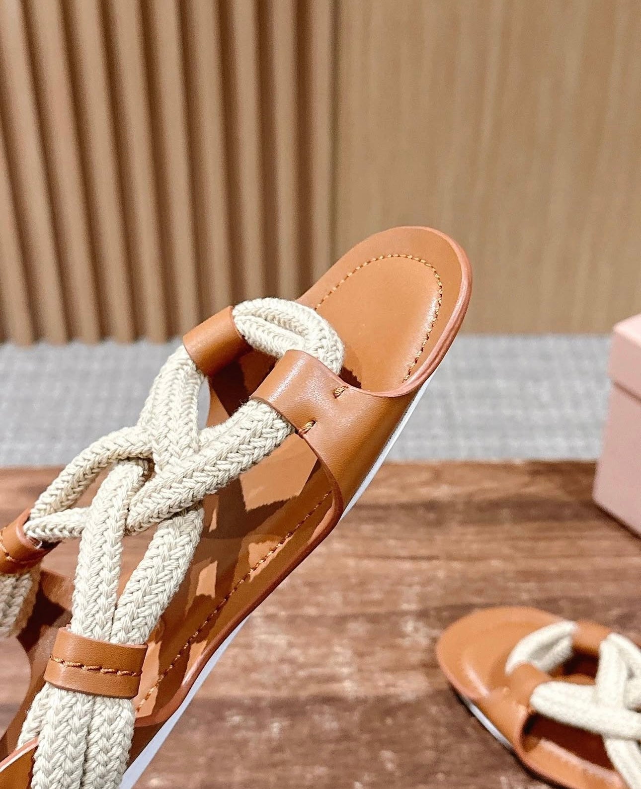 Cord Sandals