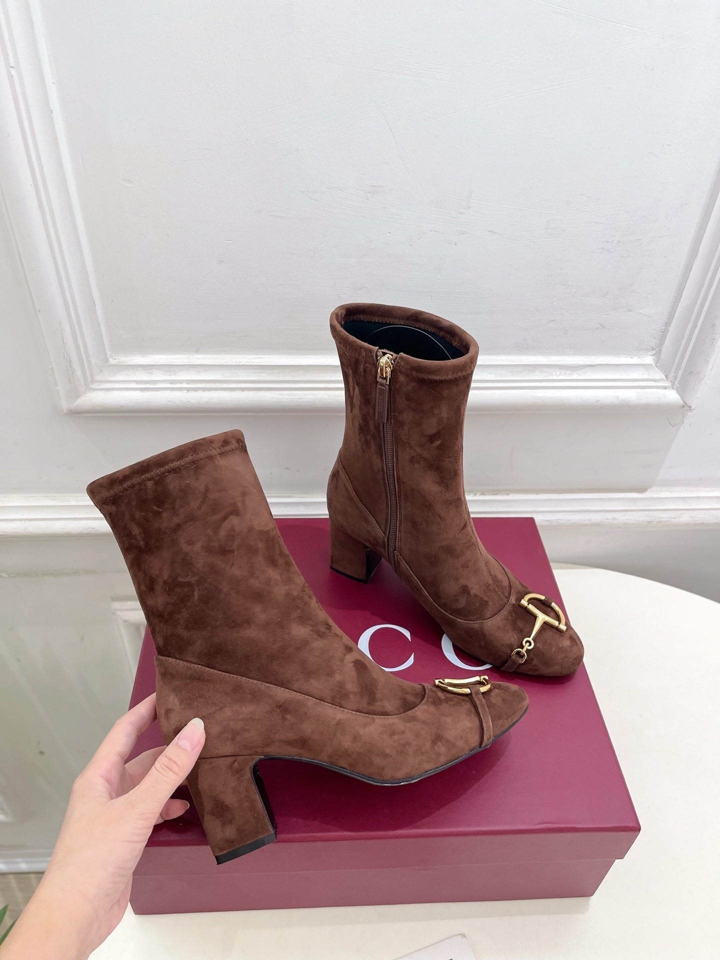 Suede Boots