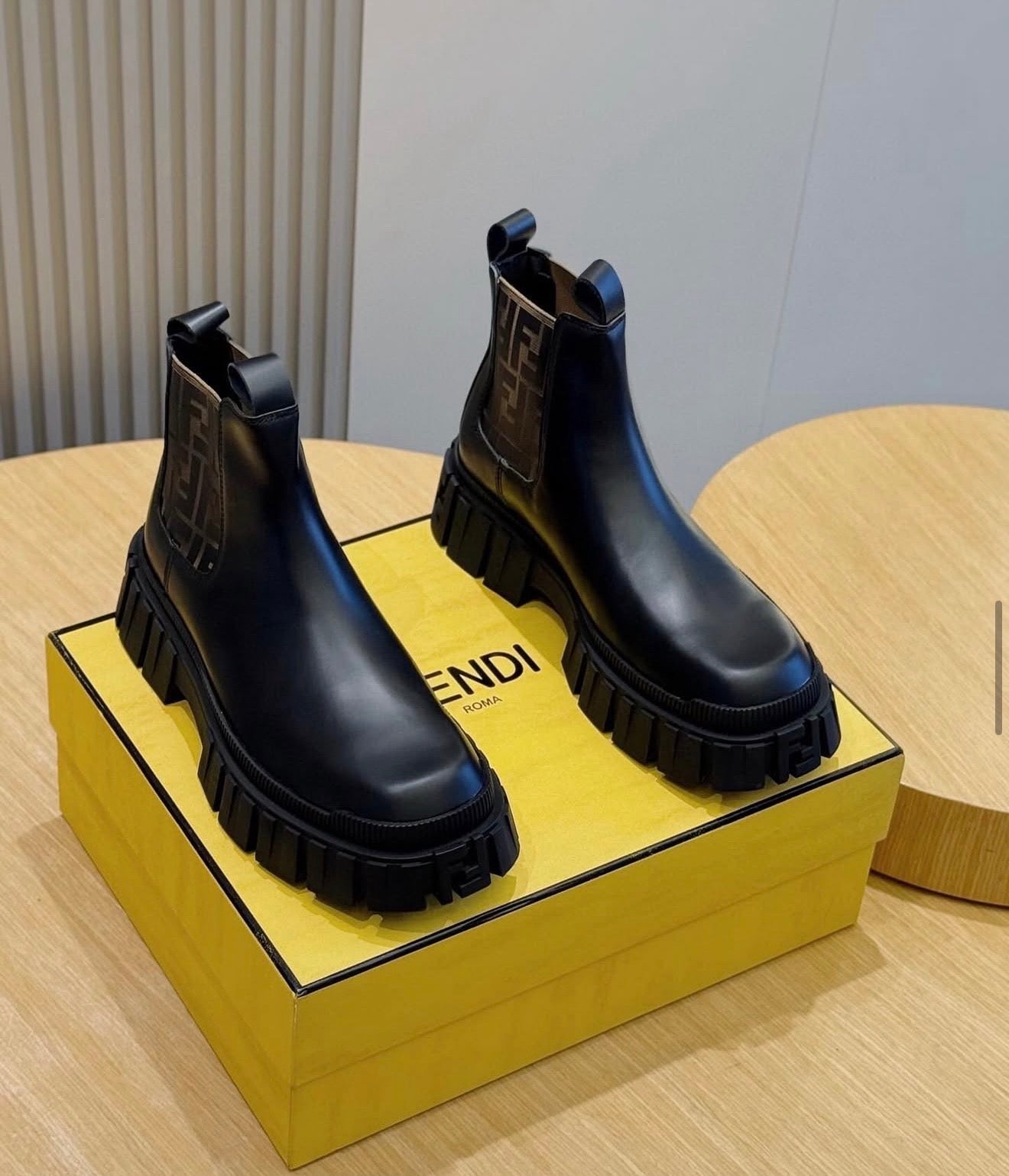 FF Leather Boots