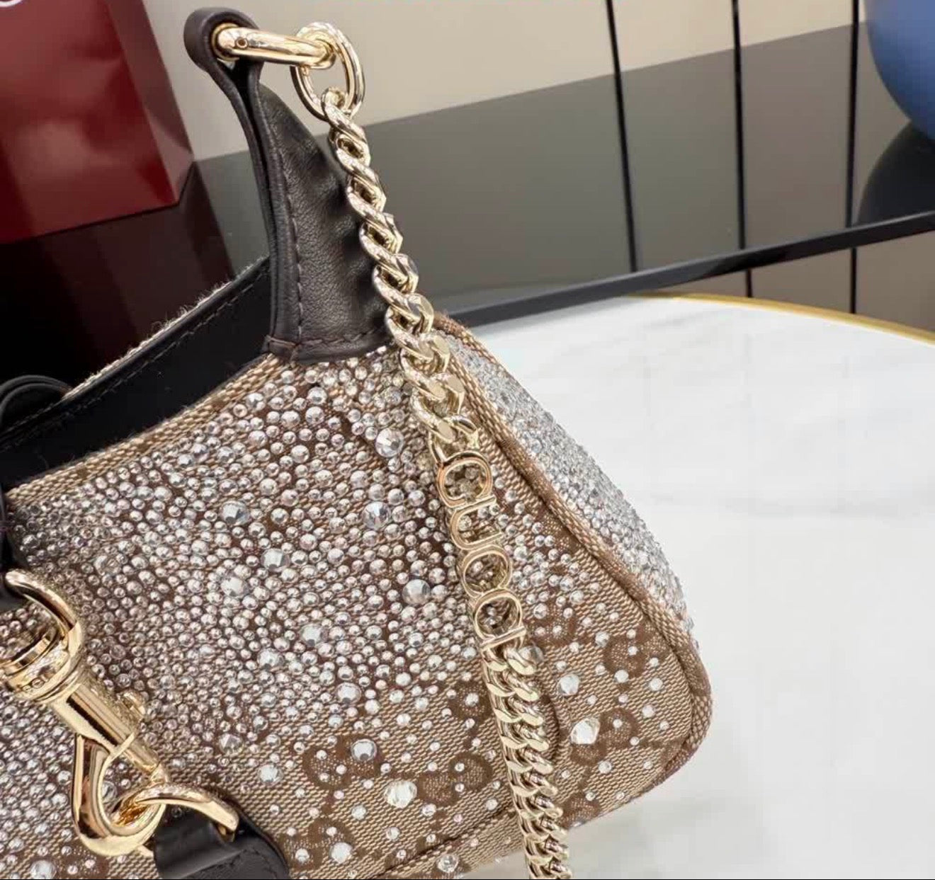 Crystal Jackie Bag