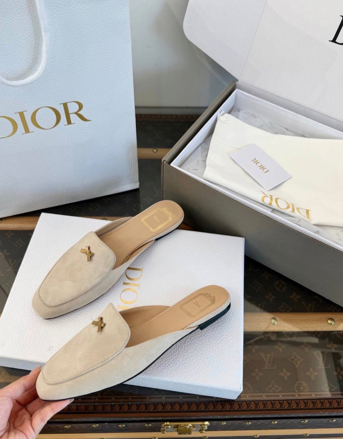 Suede Loafers