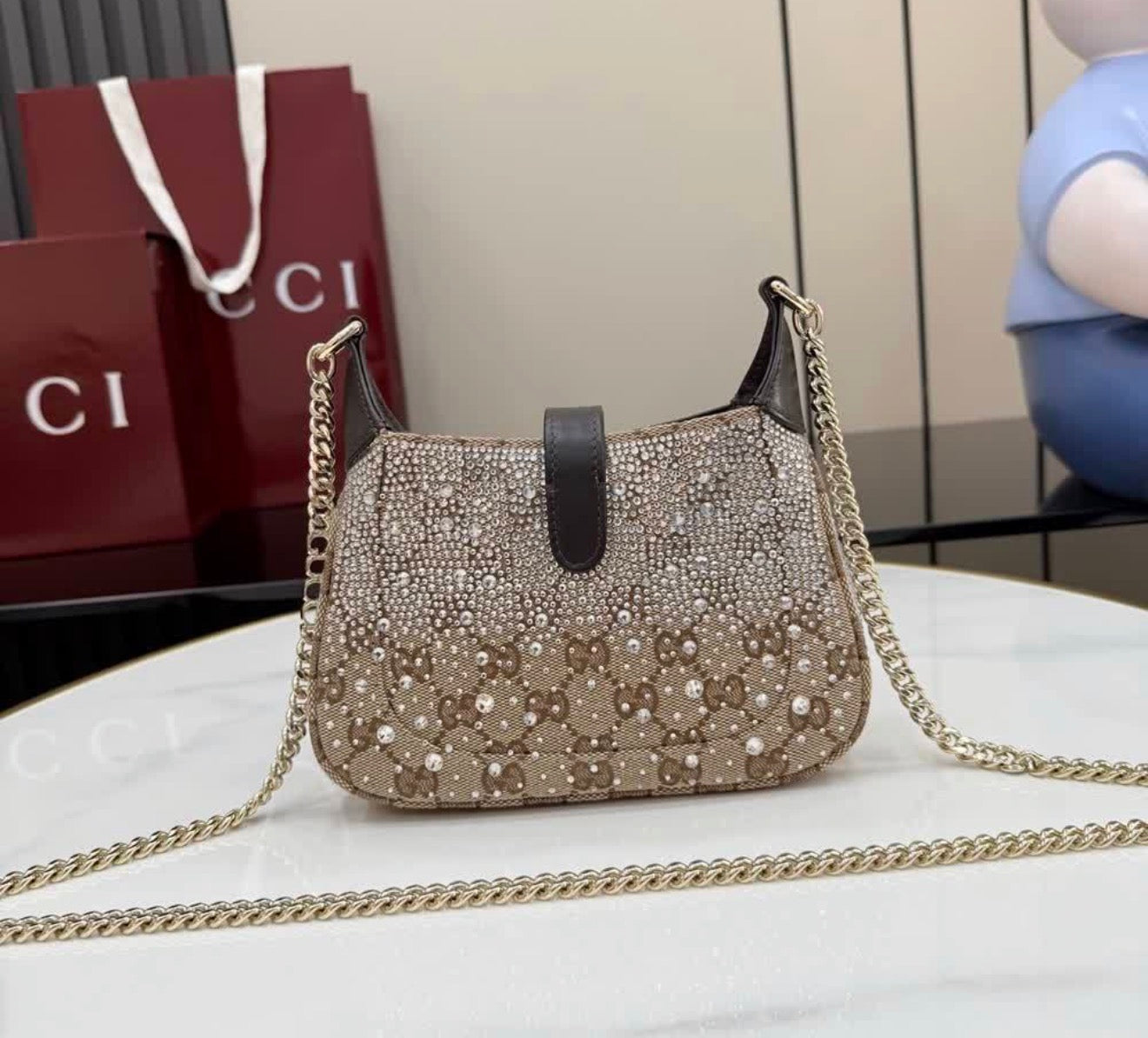 Crystal Jackie Bag