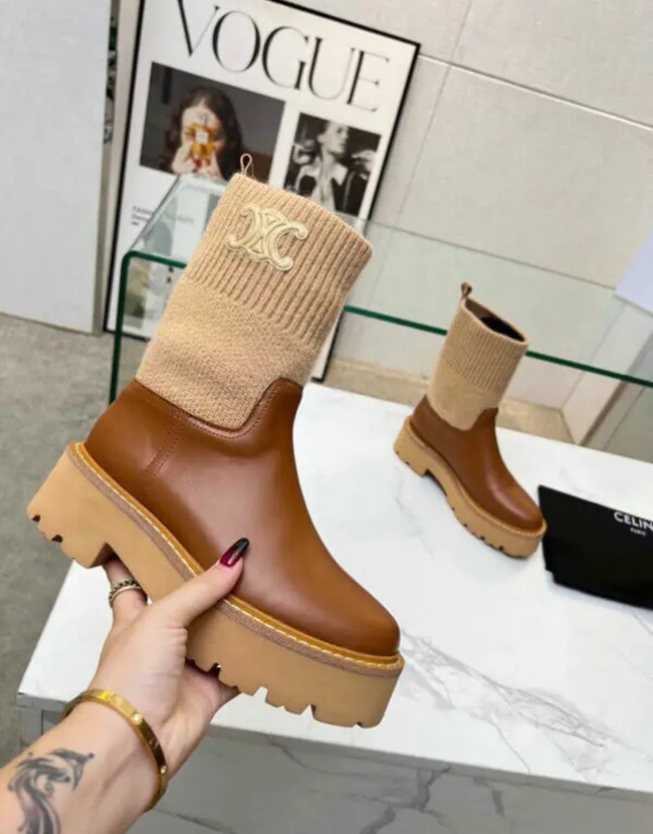 Leather Boots