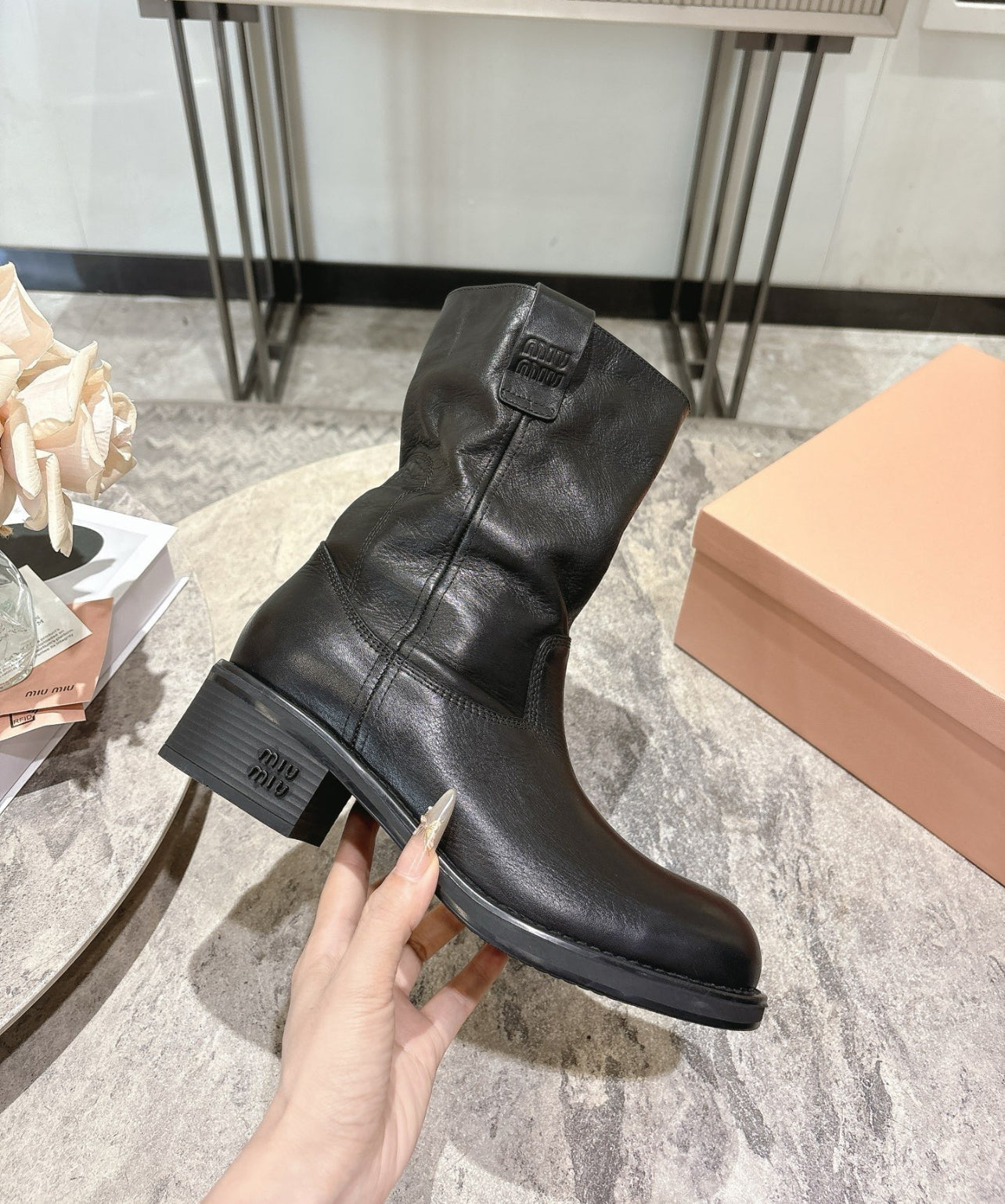 Leather Boots