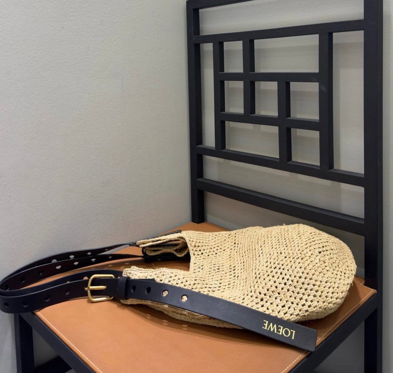 Raffia Shopper