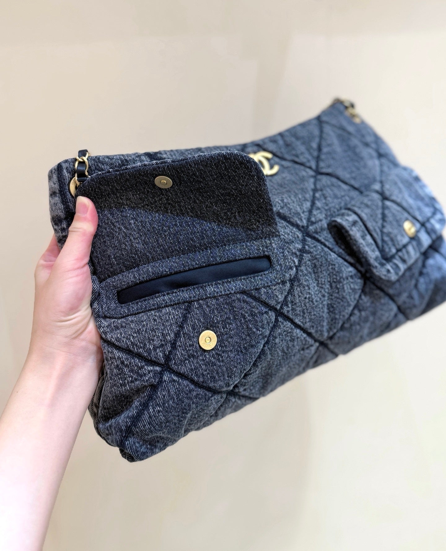 CC Denim Tote