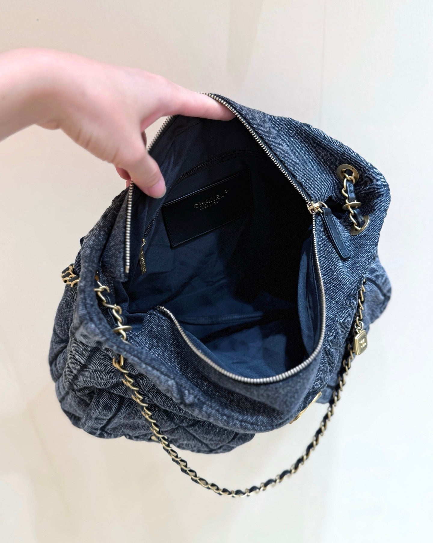 CC Denim Tote