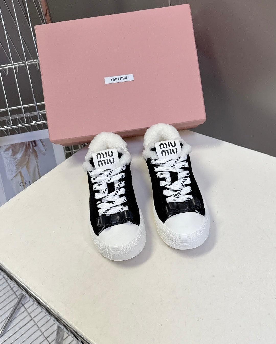 Shearling Trainers