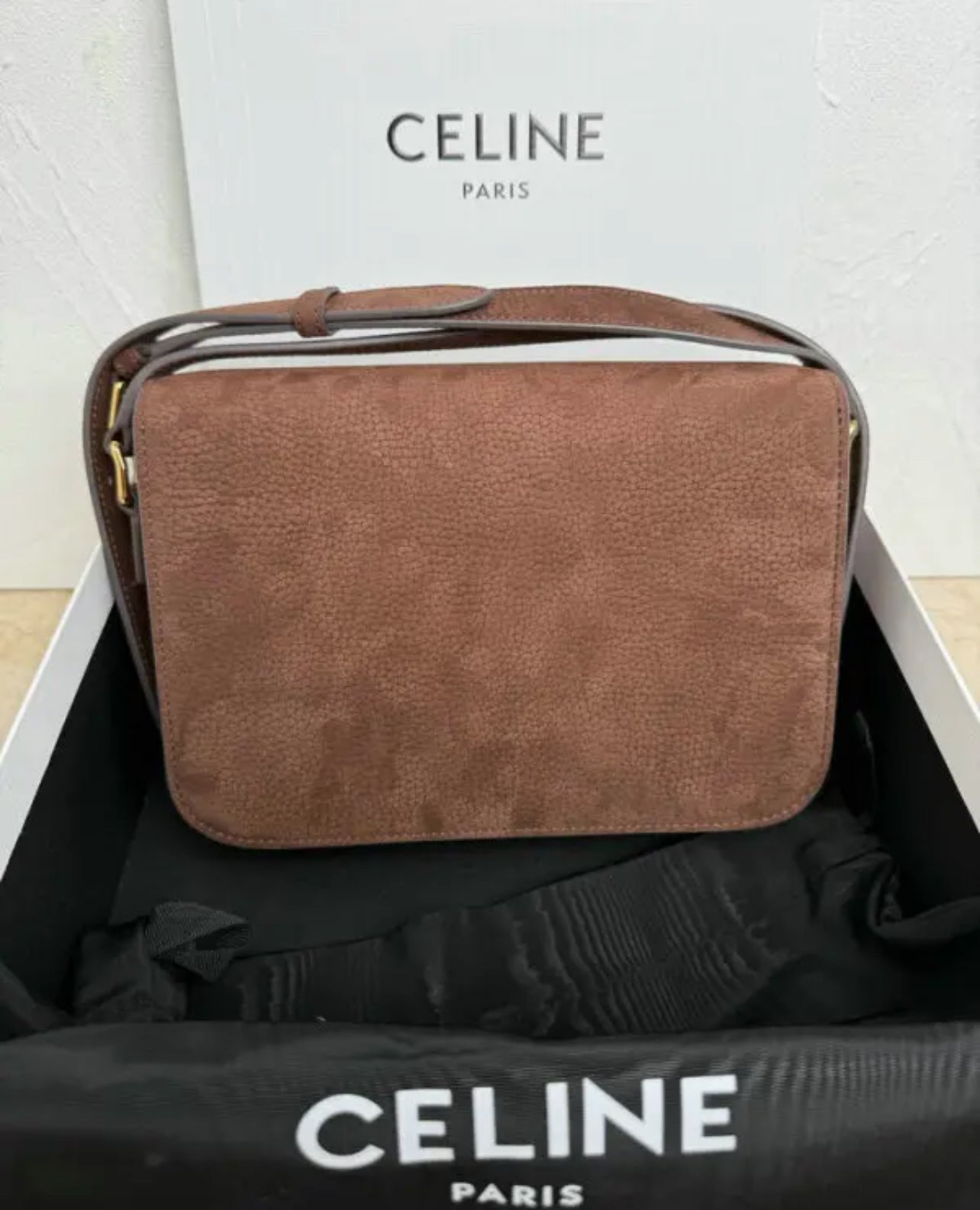Triomphe Suede