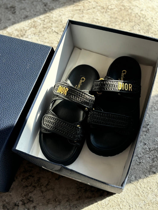 Black sandals