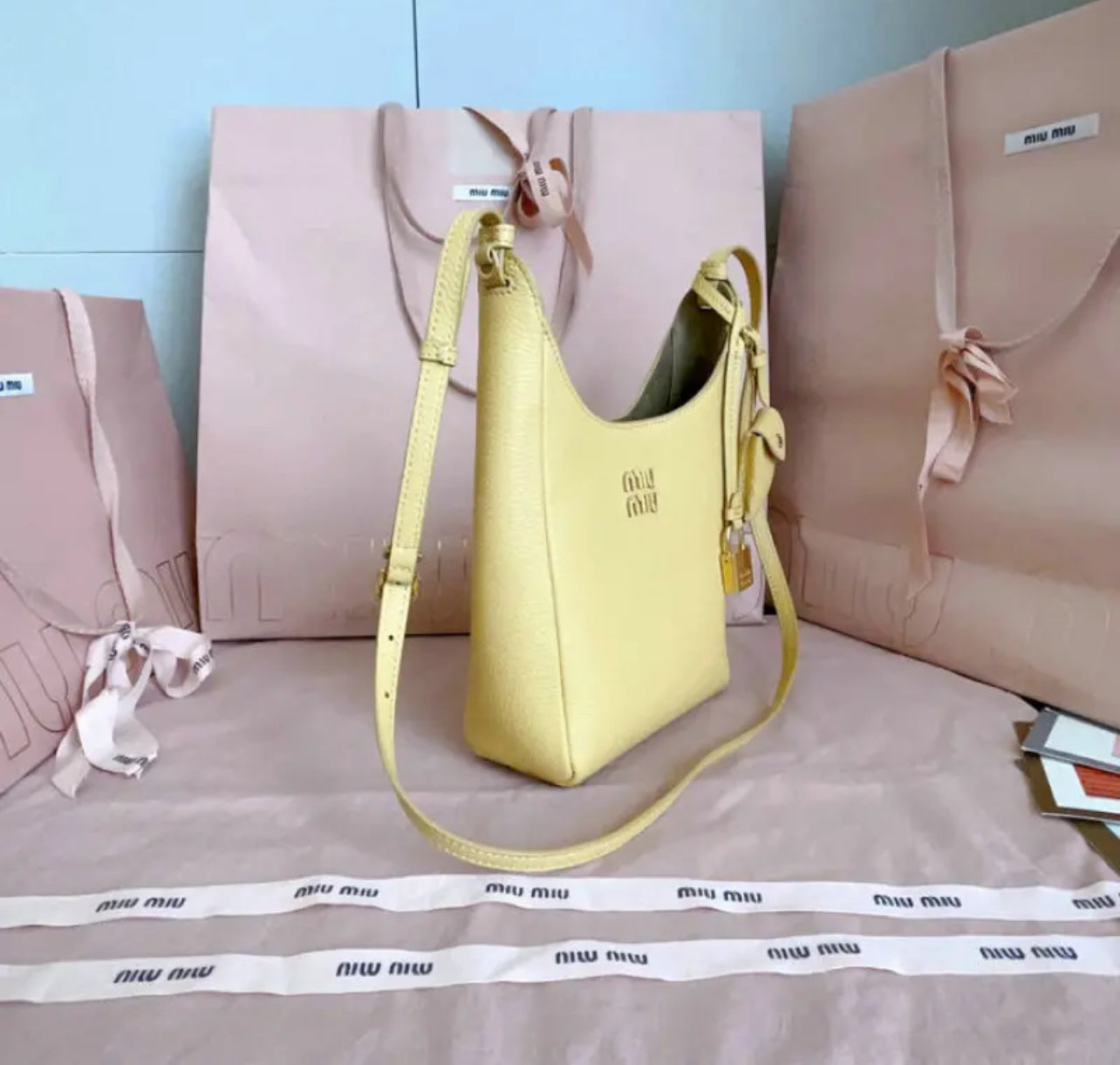 Leather Bucket Bag