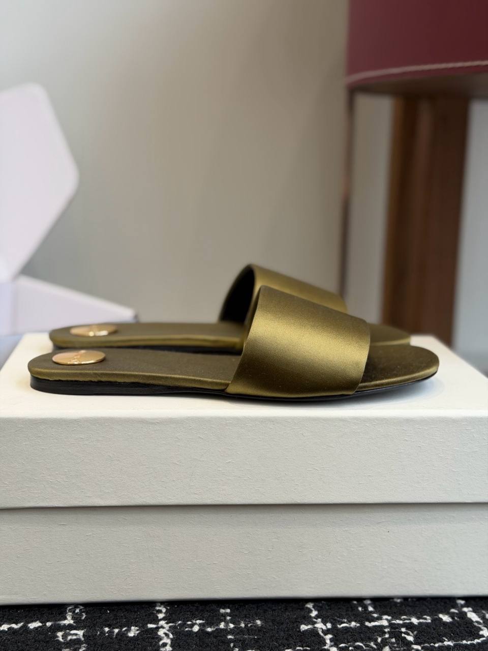 Satin Sandals