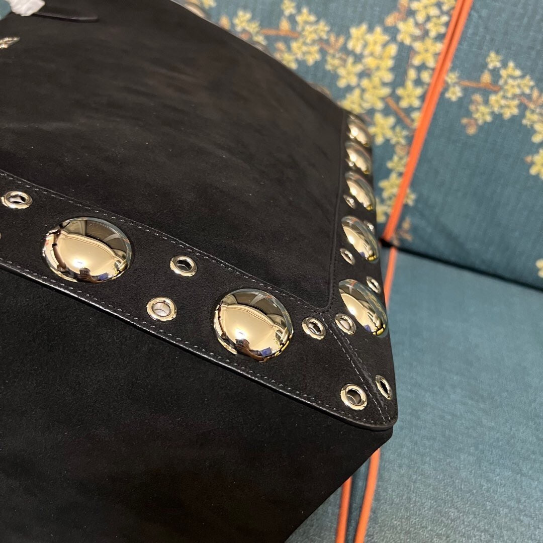 Suede Tote
