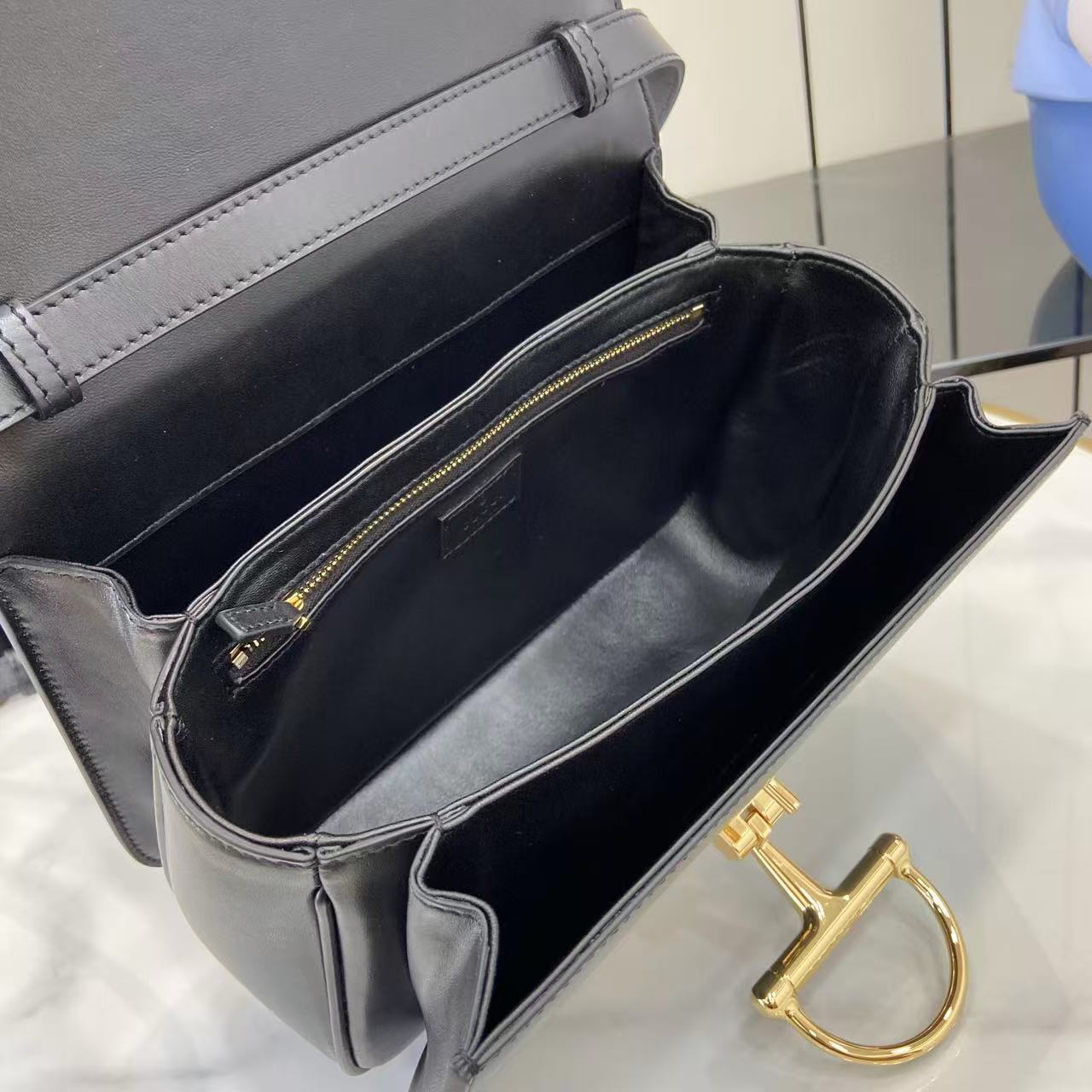 Half Horsebit Top Handle
