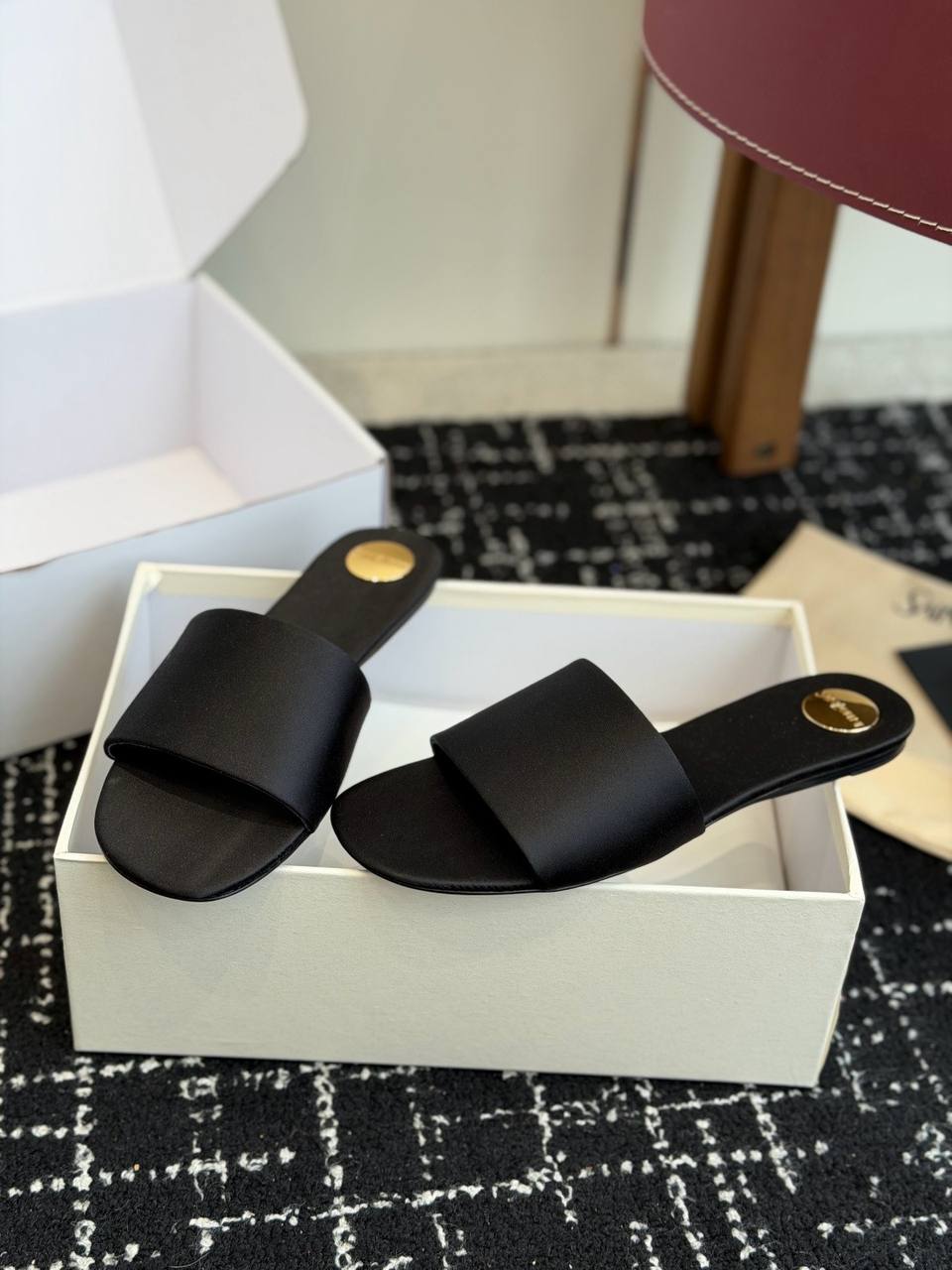 Satin Sandals