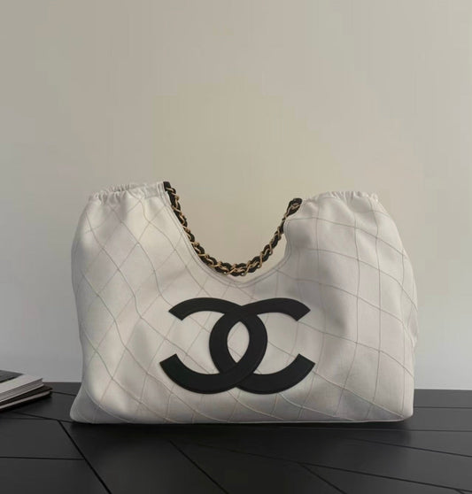 CC Denim Tote