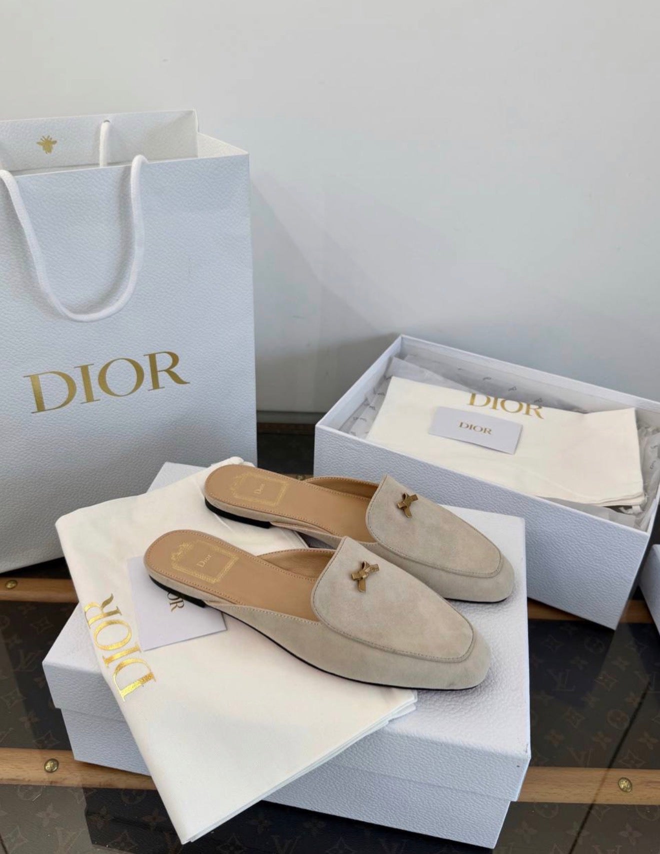 Suede Loafers