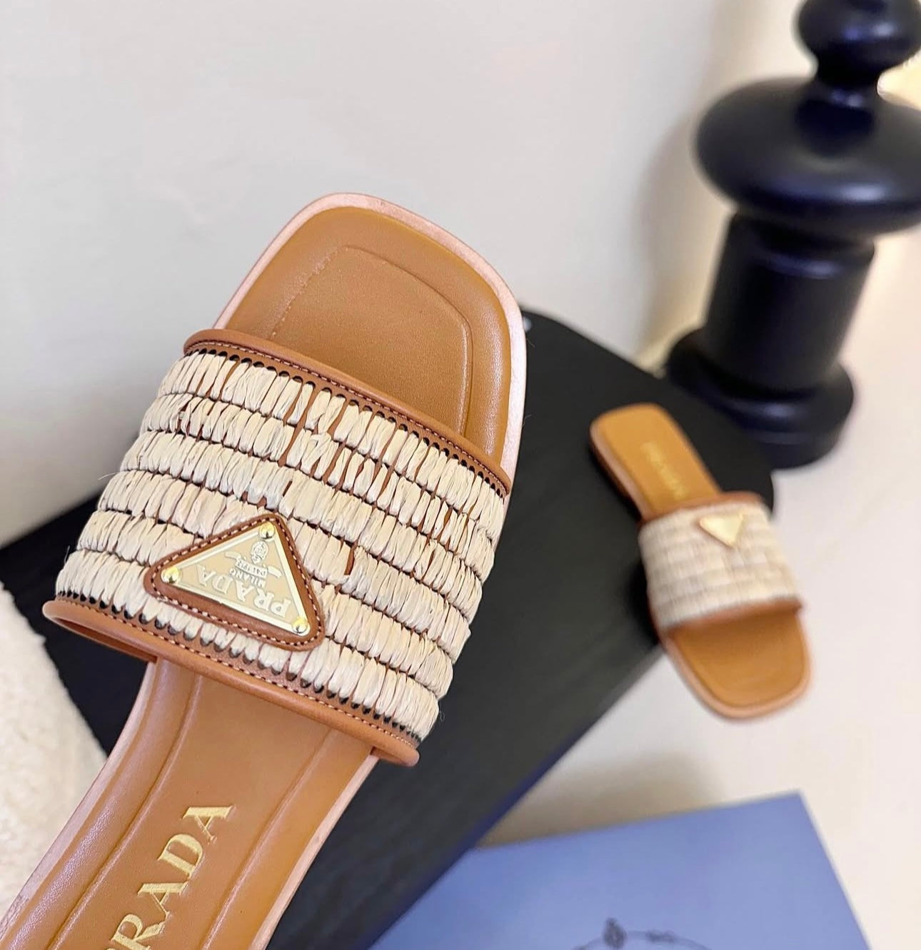 Leather Slides