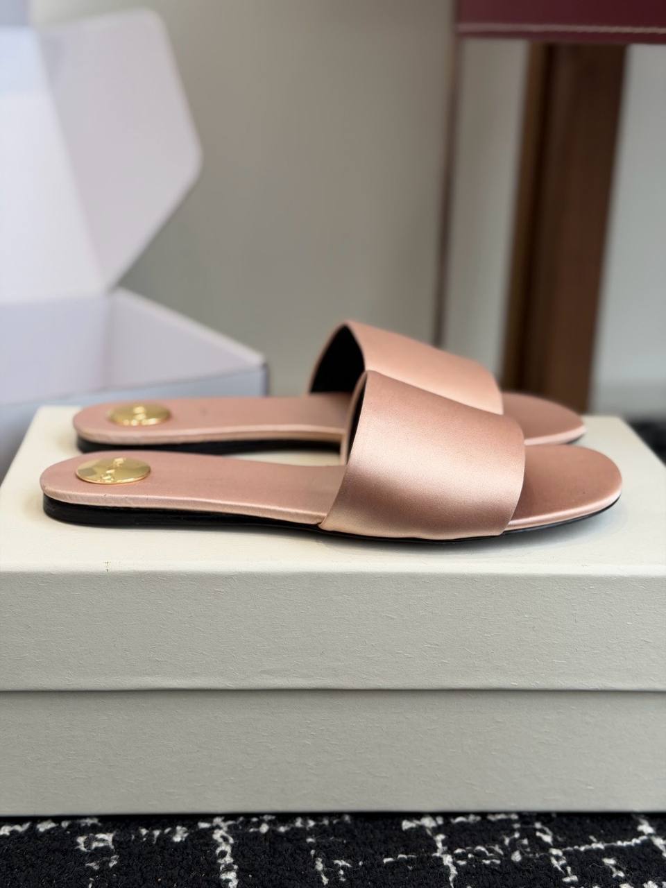 Satin Sandals