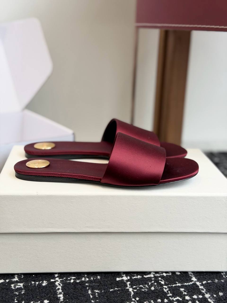 Satin Sandals