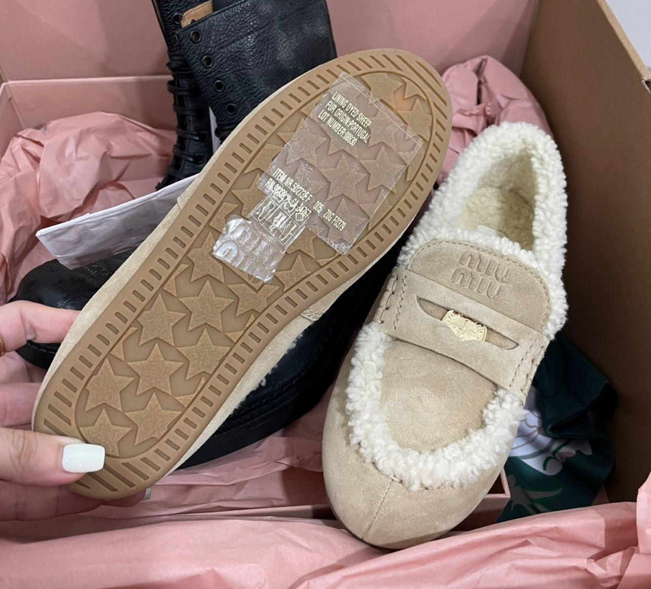 Shearling Loafers