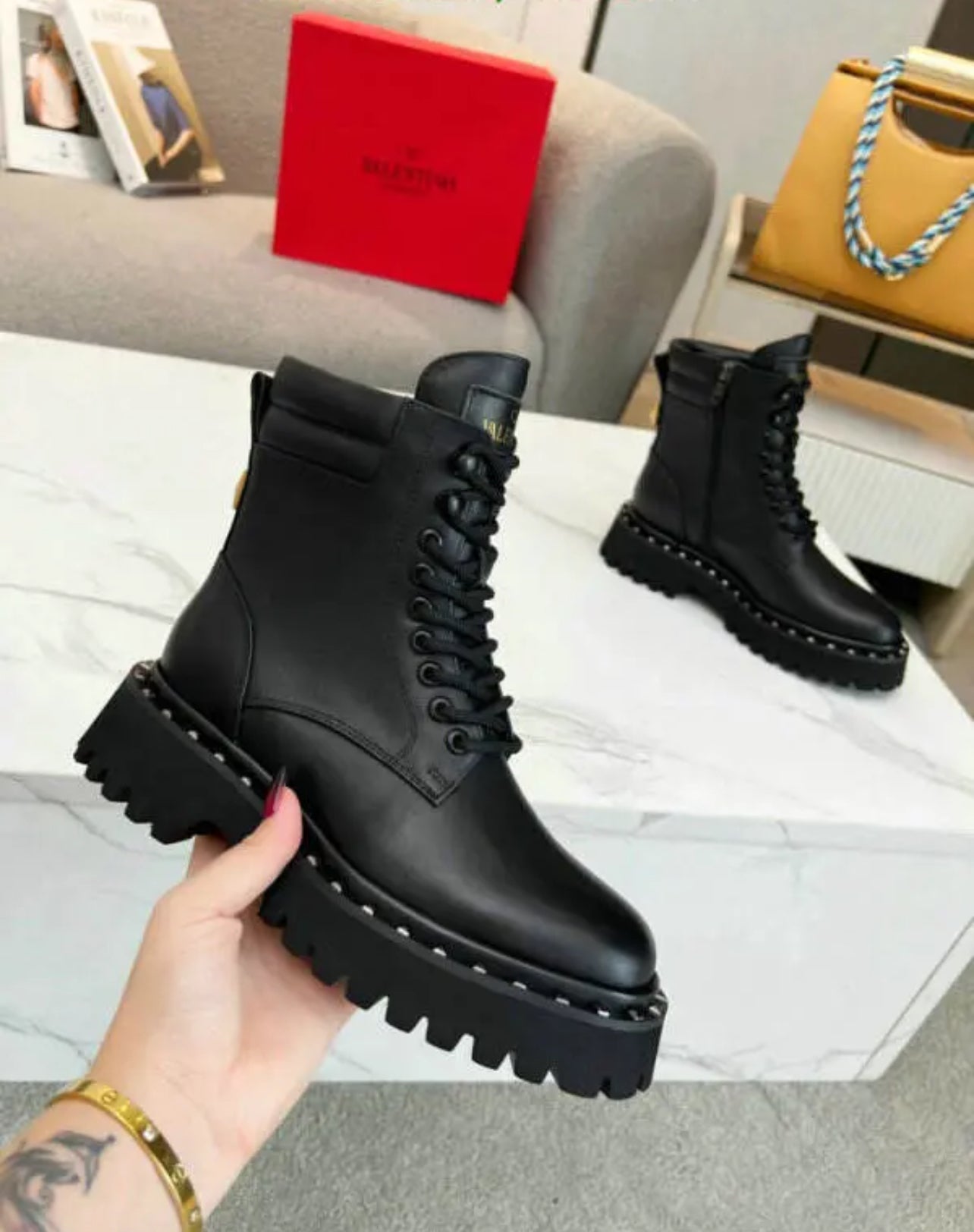 Rockstud Boots