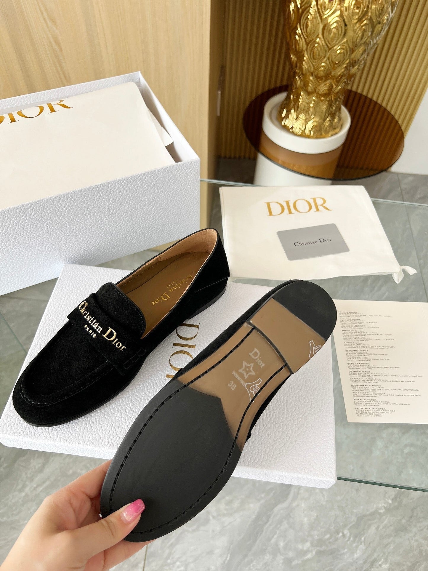 Suede Loafers
