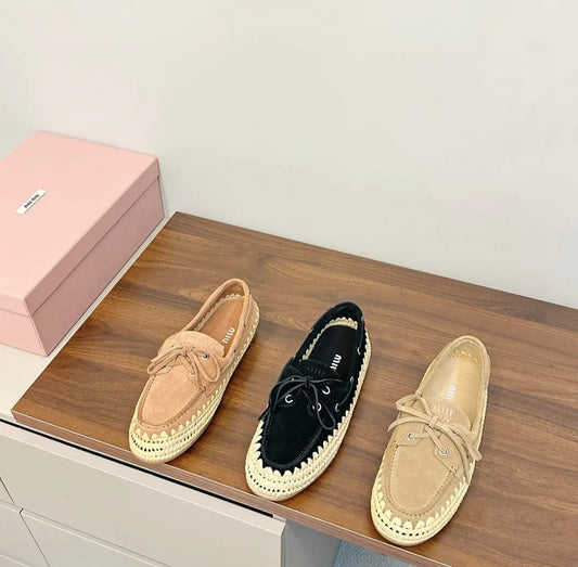 Suede Loafers