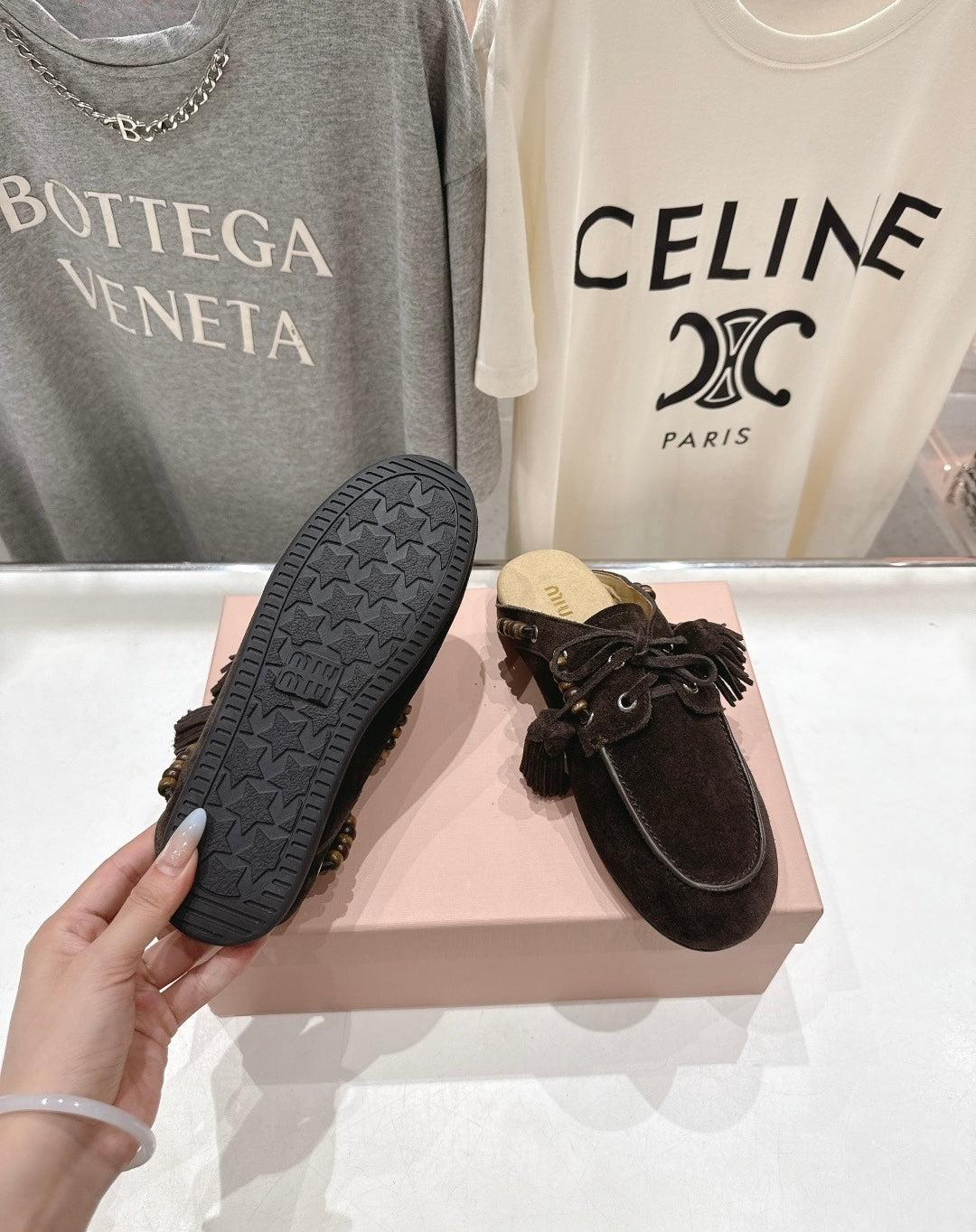 Suede Loafers