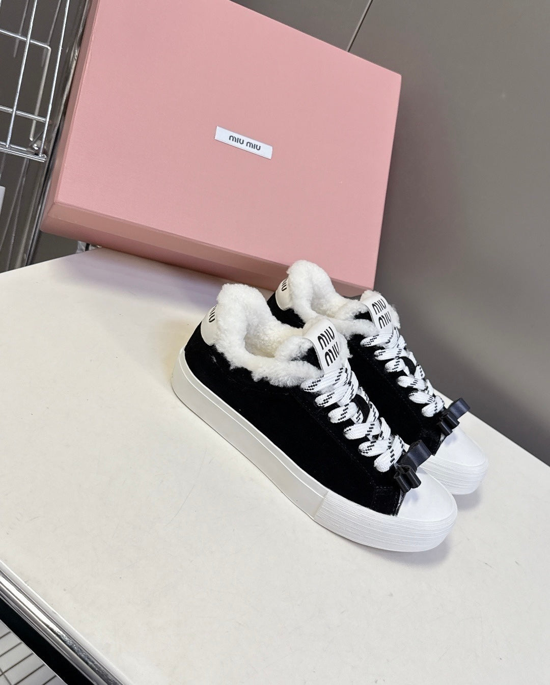 Shearling Trainers