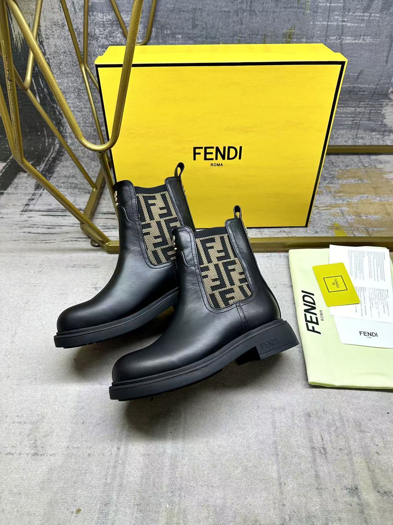 FF Leather Boots