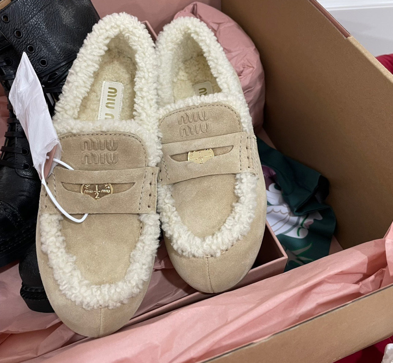 Shearling Loafers