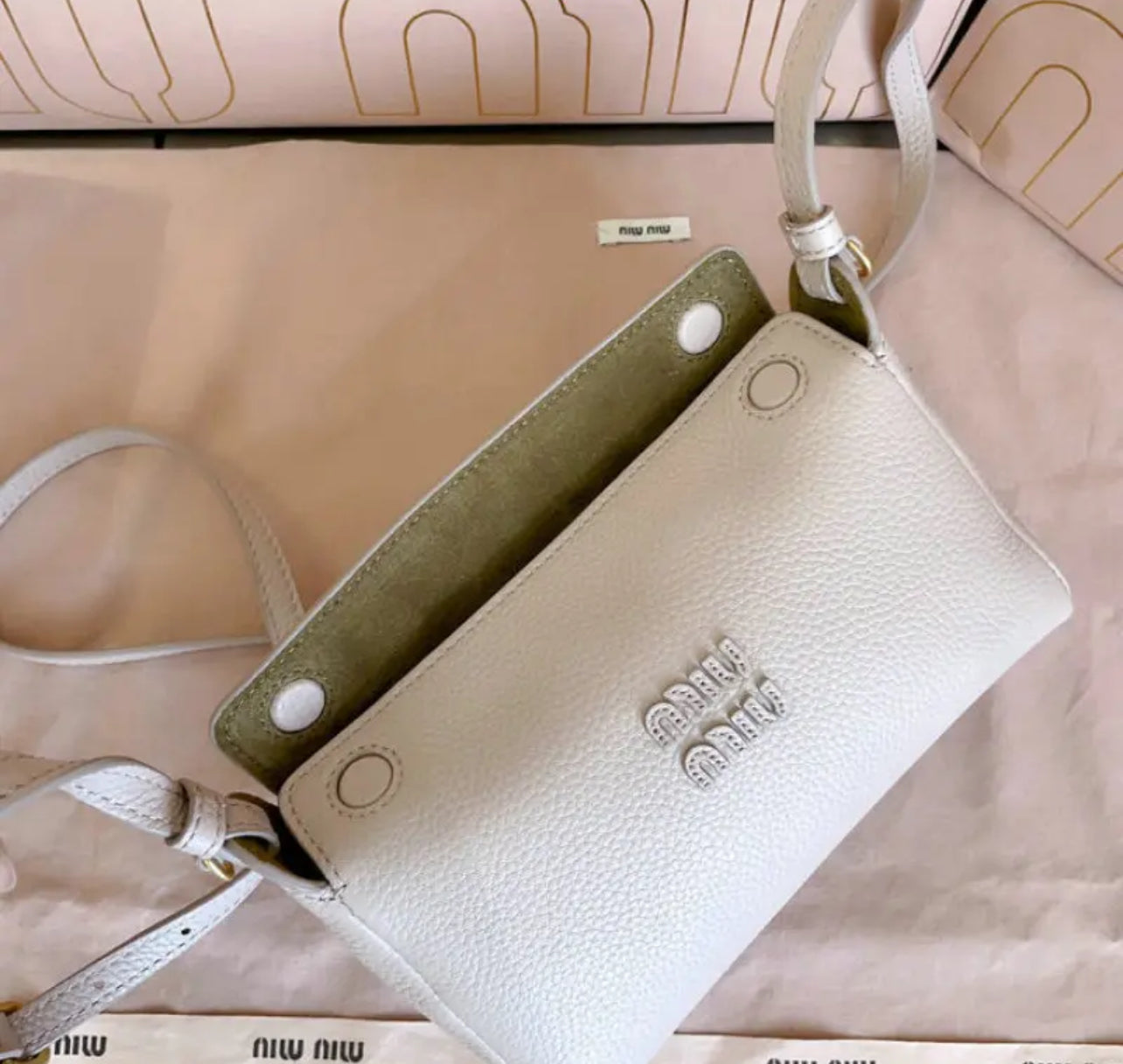 Leather Pouch Bag