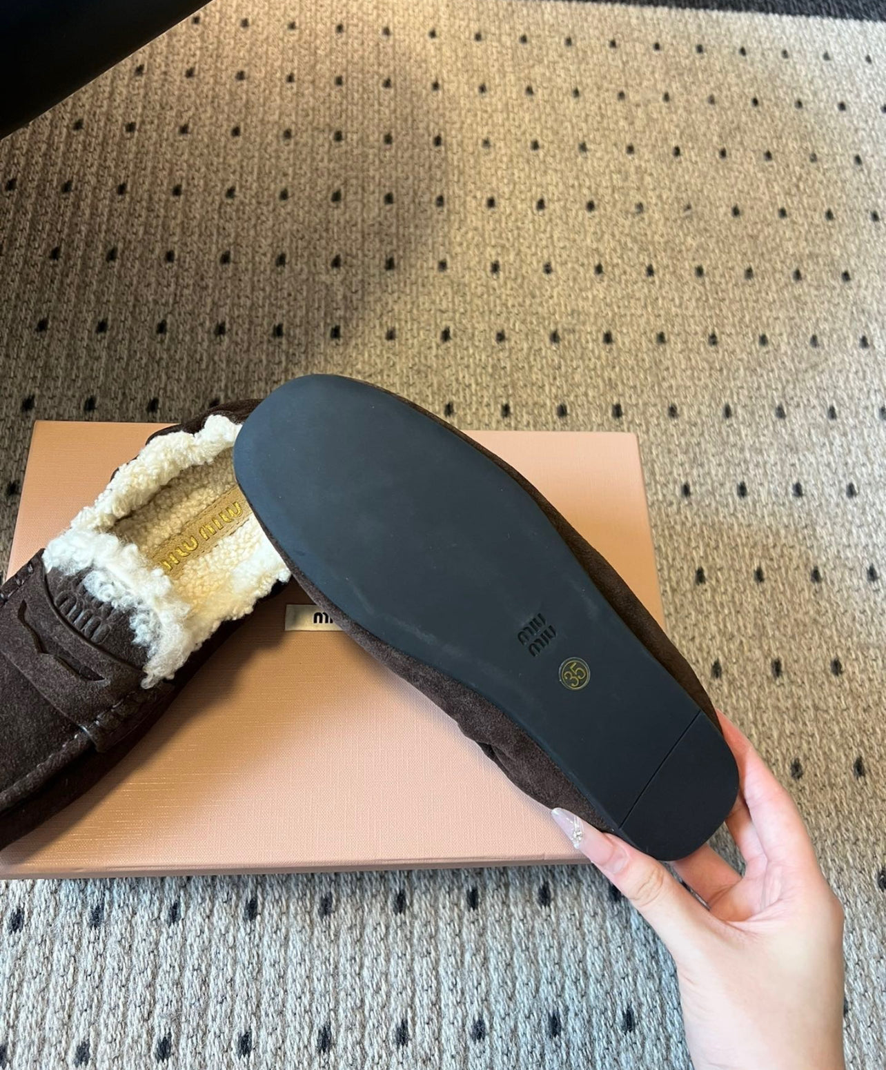 Shearling Loafers