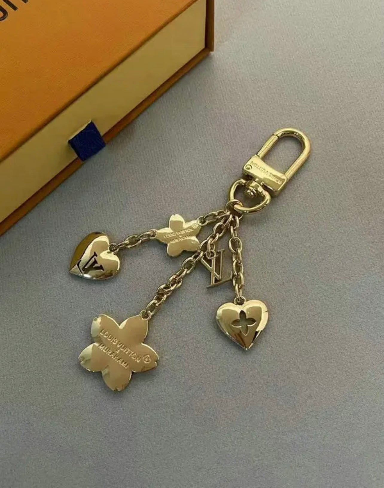 Logo Bag Charm/Keychain