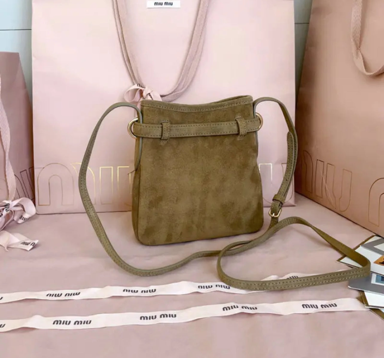 Suede Pouch