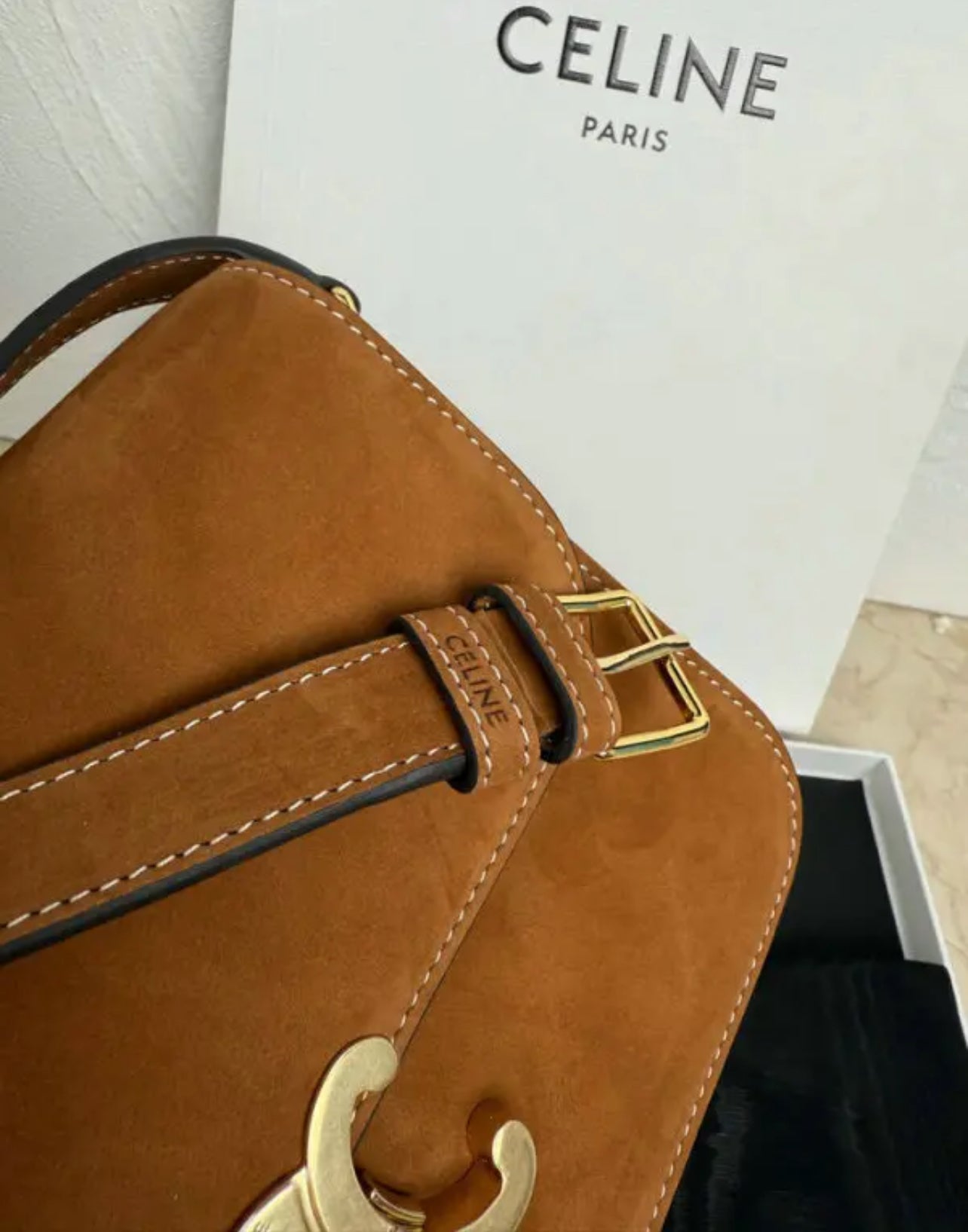 Triomphe Suede