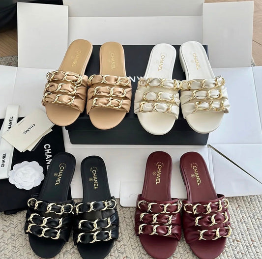 CC Chain Sandals