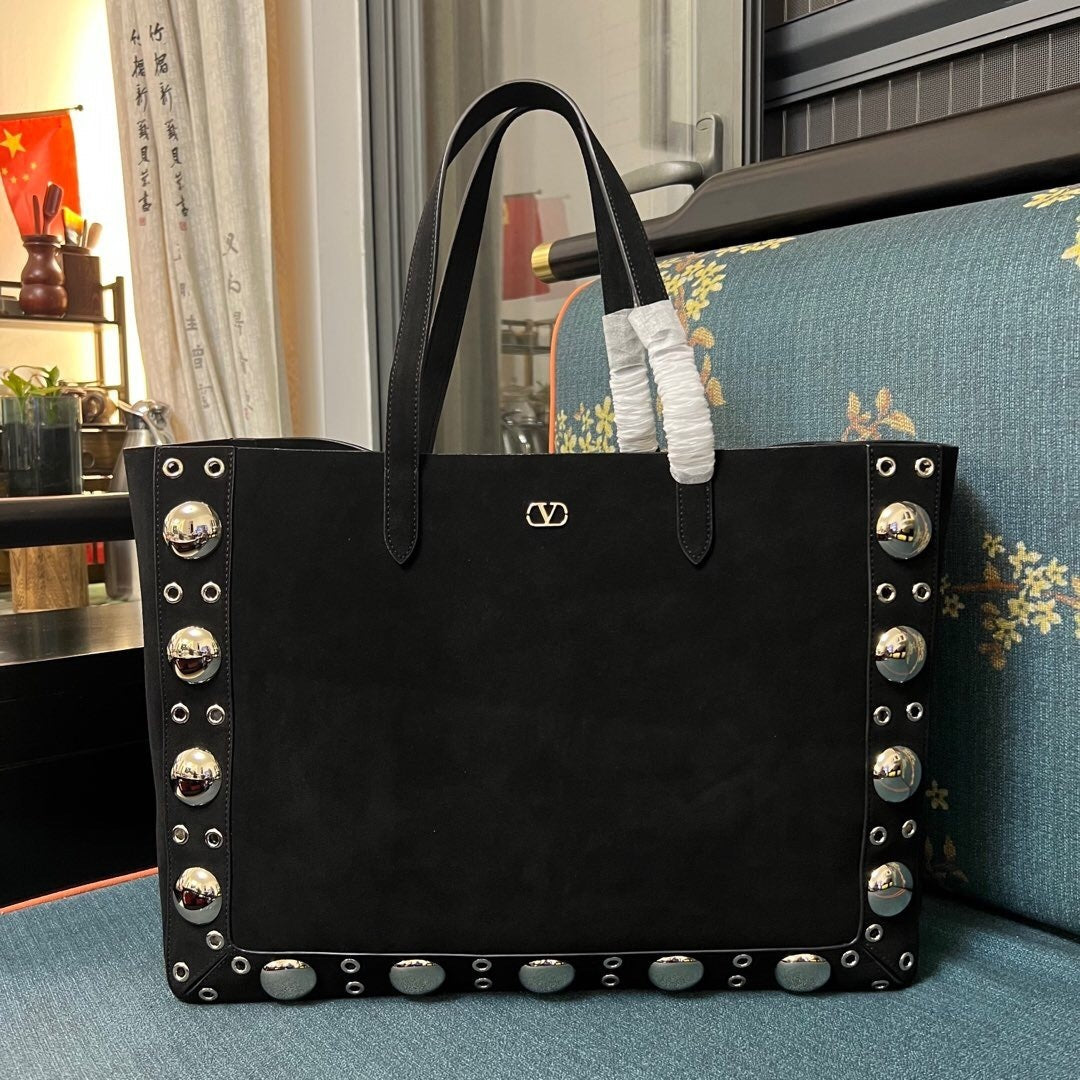 Suede Tote
