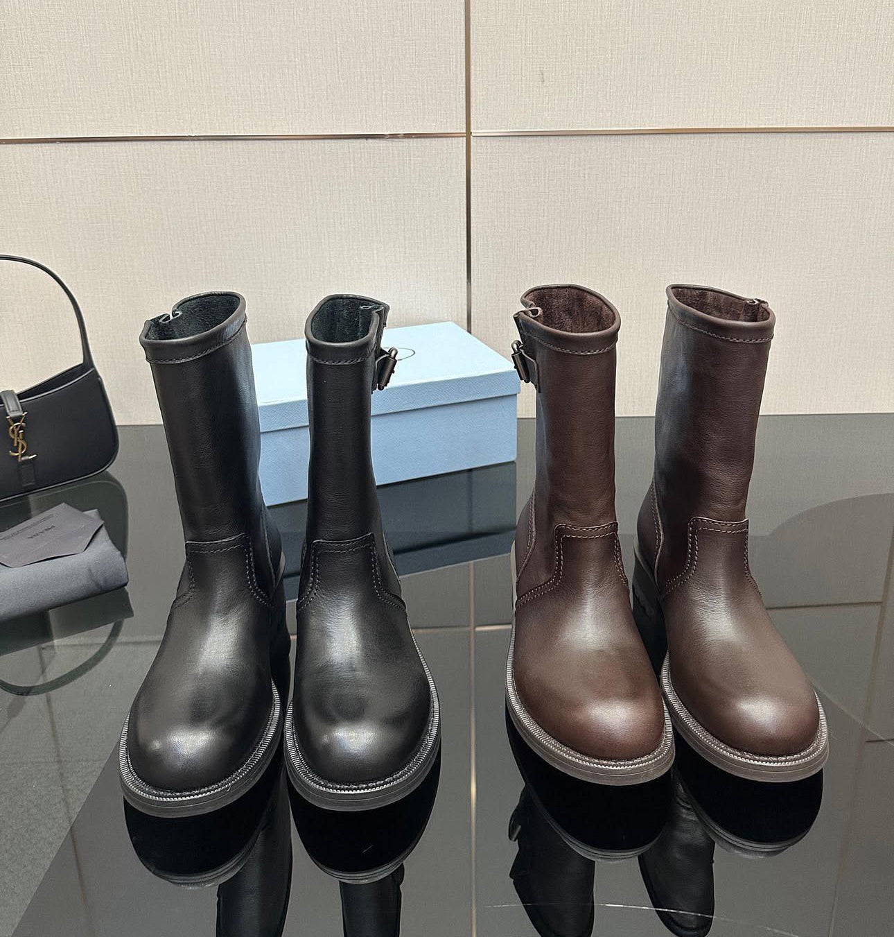 Leather Boots