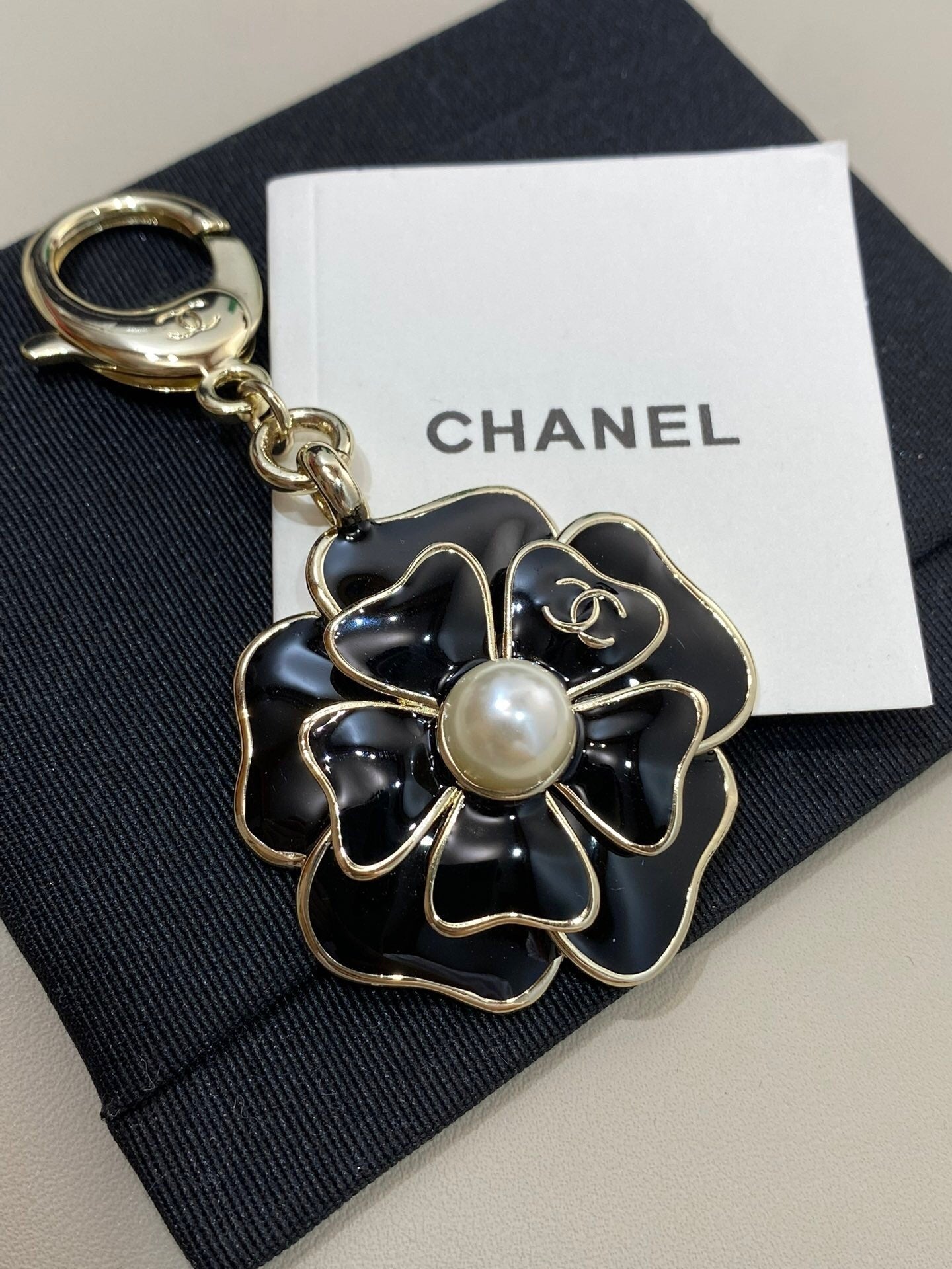 Camellia Keychain Charm