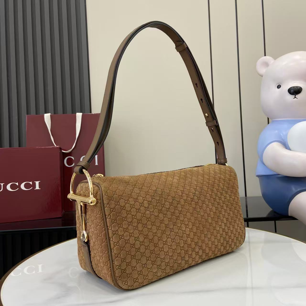 Half Horsebit Bag