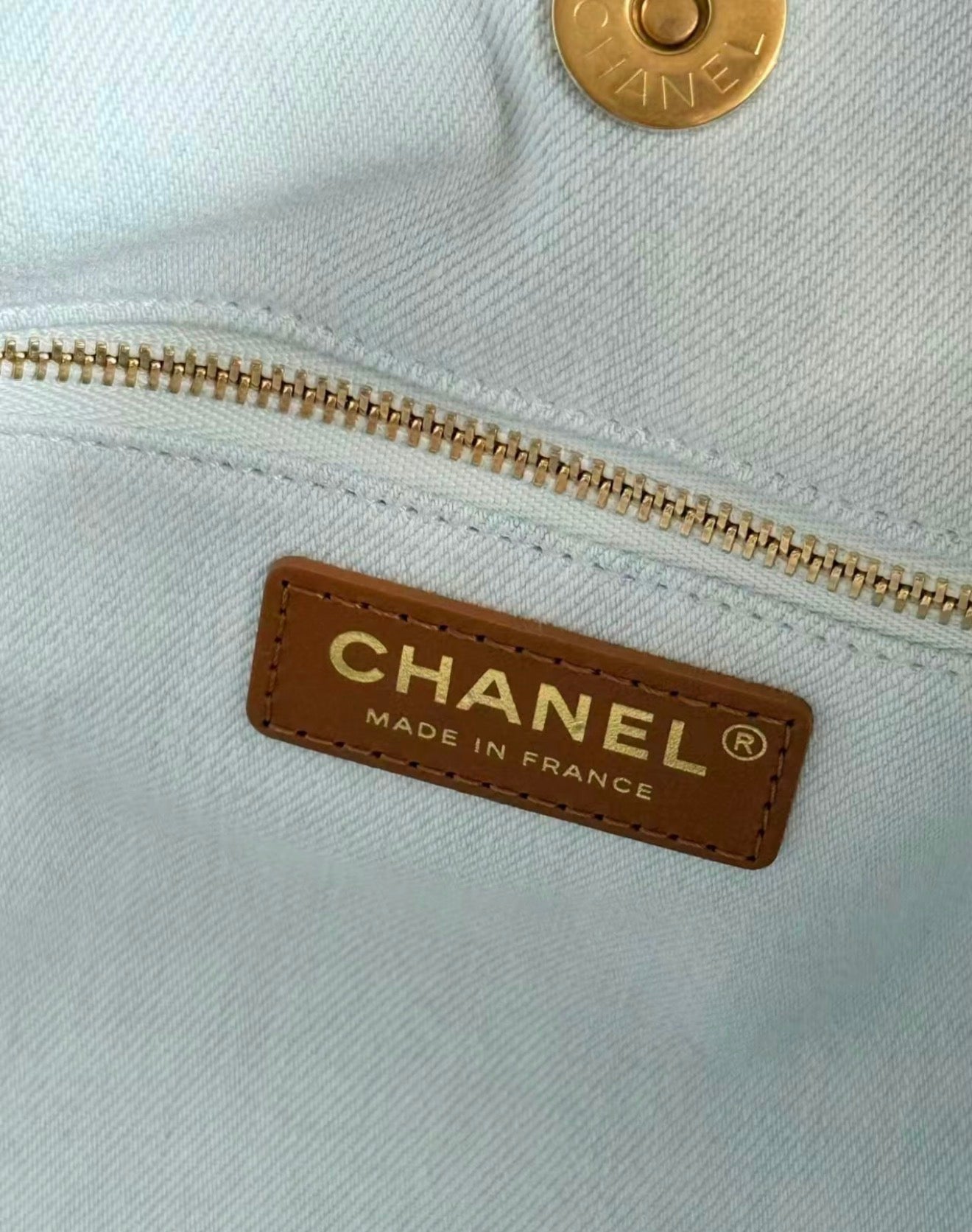CC Denim Tote