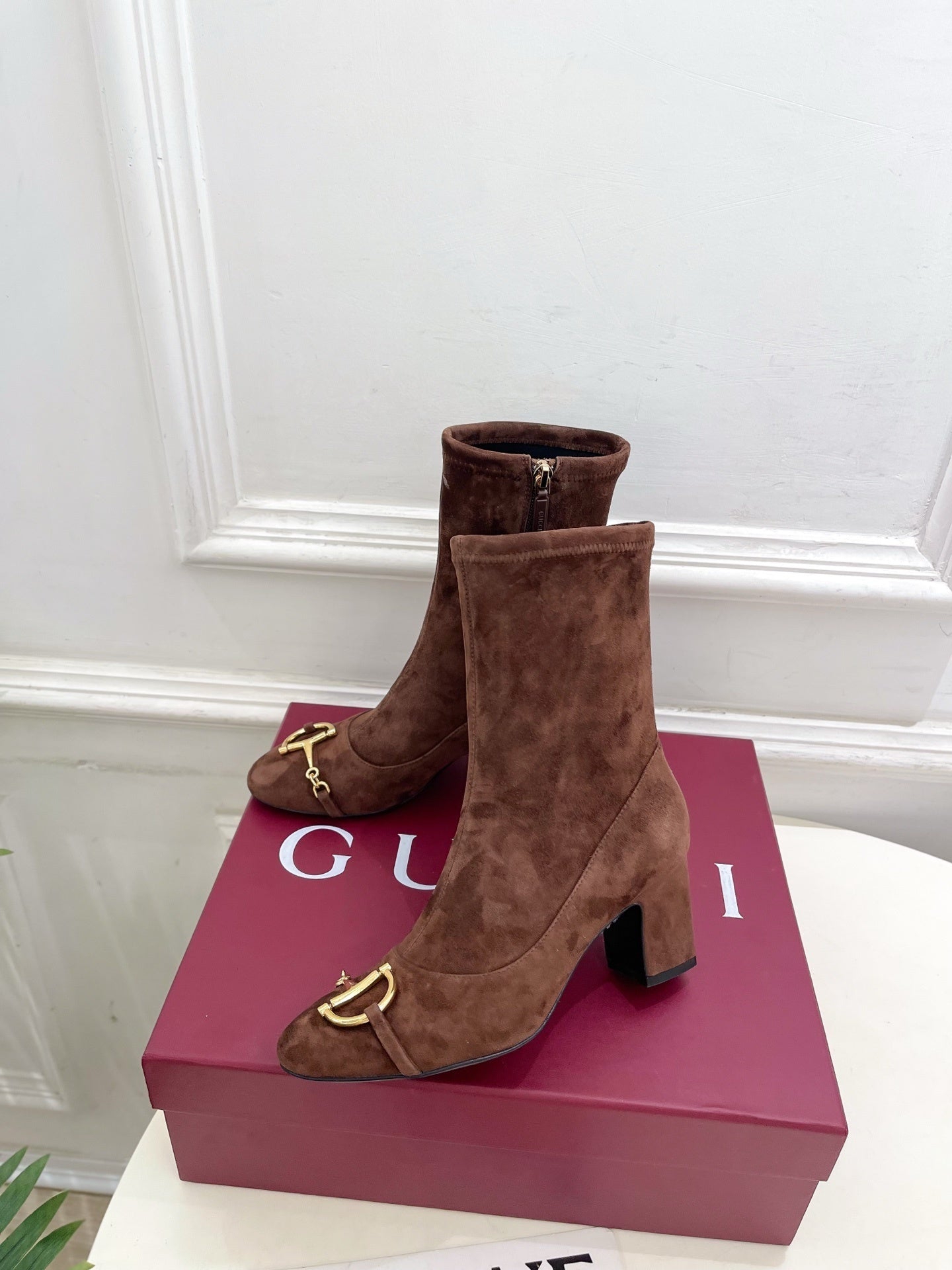 Suede Boots